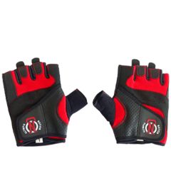 Fitness rukavice crno-crvene veličina L
