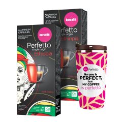 Perfetto Ethiopia 20 Nespresso kompatibilnih kapsula 2-pack - photo ambalaze