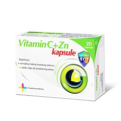 Vitamin C + Zn 20 kapsula