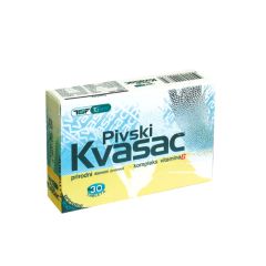 Pivski Kvasac 30 tableta - photo ambalaze