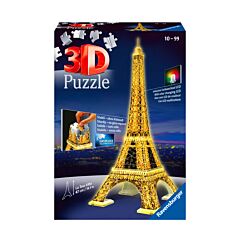 3D puzzle Ajfelova kula noću 216 komada