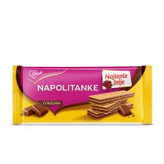 Napolitanke neprelivene čokolada 180g