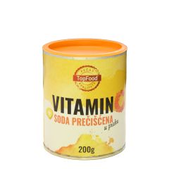 Vitamin C + prečišćena soda bikarbona 200g - photo ambalaze