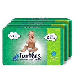 Premium Baby Diapers 2 3-pack