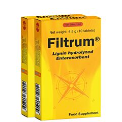 Filtrum 10 tableta 2-pack