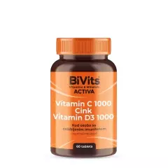Vitamin C Cink Vitamin D3 1000 60 tableta - photo ambalaze