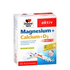 Magnesium 300mg + Calcium + D3 Direct 20 kesica - photo ambalaze