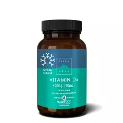 Vitamin D3 400IU za decu 50 kapsula - photo ambalaze
